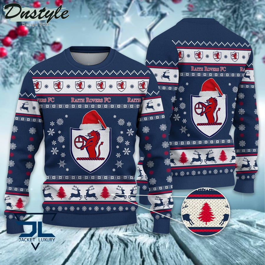 Raith Rovers F.C. ugly christmas sweater