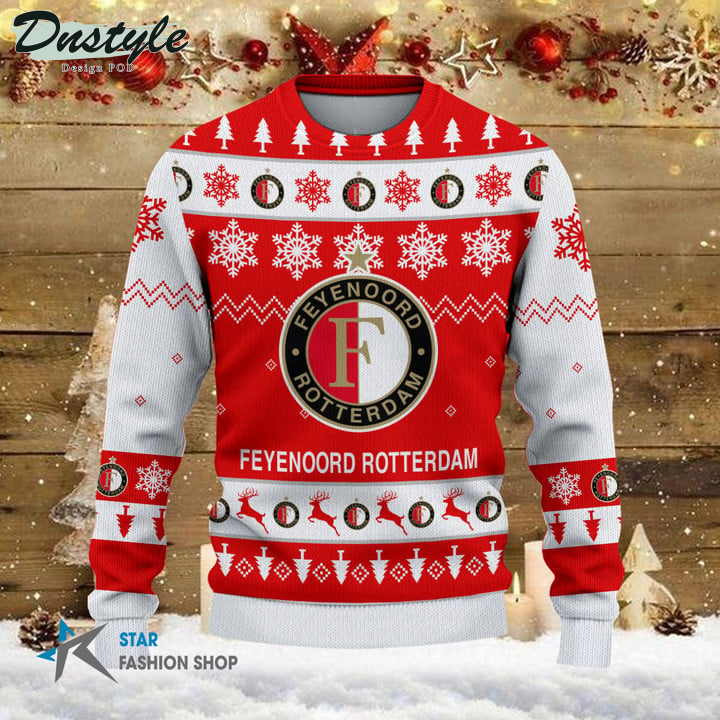 Feyenoord Rotterdam Eredivisie Lelijke Kersttrui