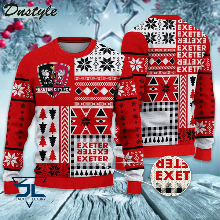 Sheffield United F.C Christmas Pattern 2022 Ugly Wool Sweater