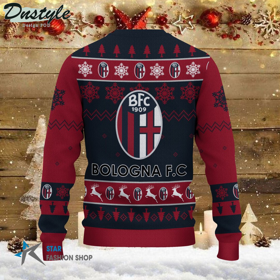 Bologna Fc 1909 ugly christmas sweater