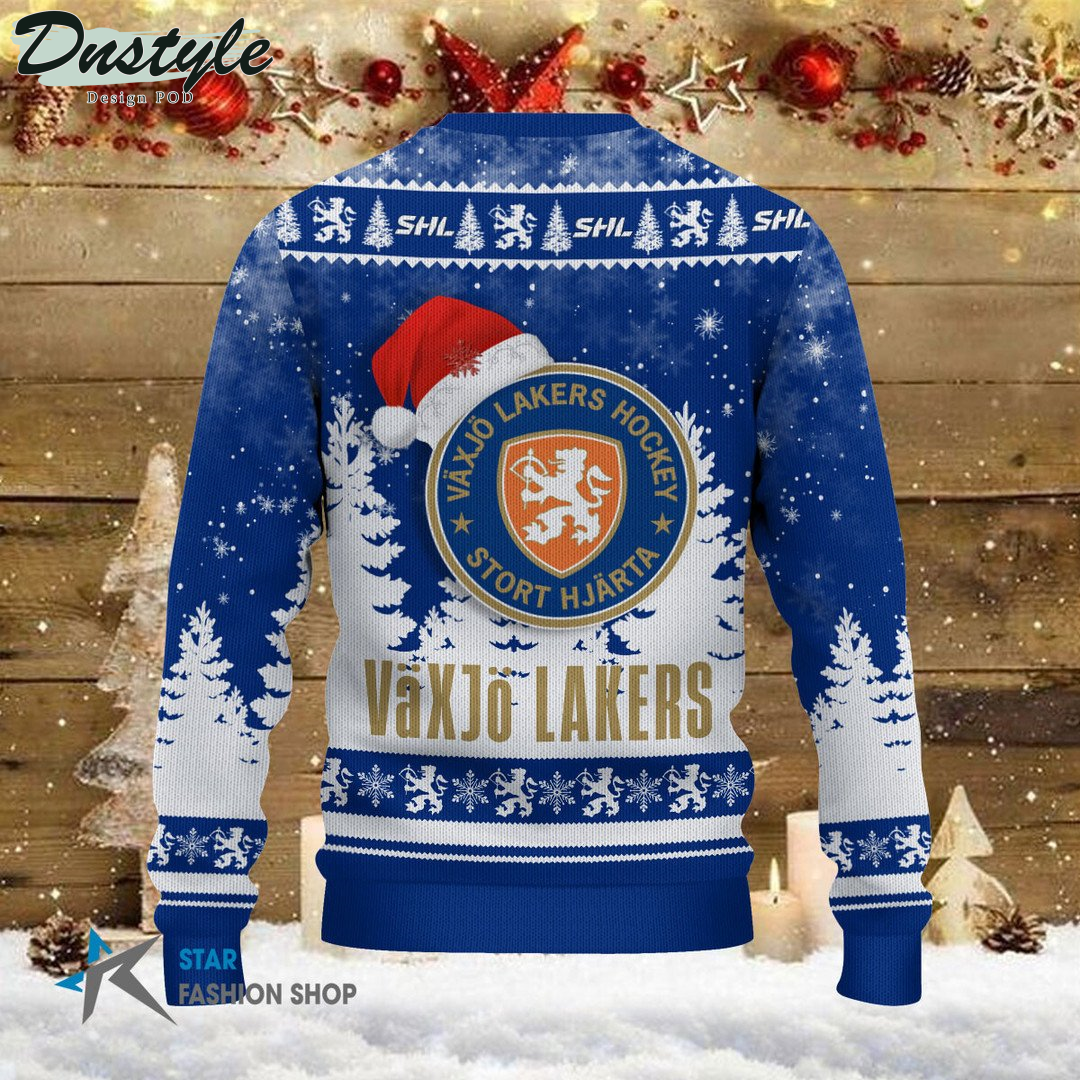 Vaxjo Lakers ugly christmas sweater