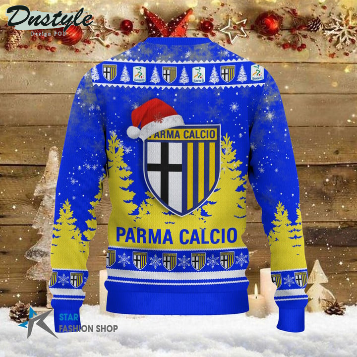 Parma Calcio 1913 il tuo nome brutto maglione natalizio