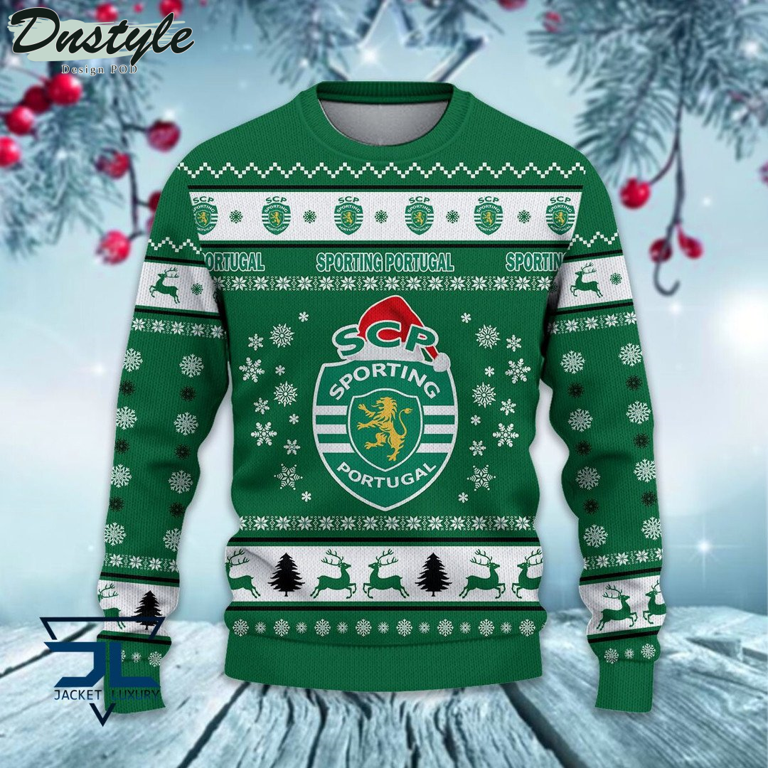Sporting Clube de Portugal ugly christmas sweater