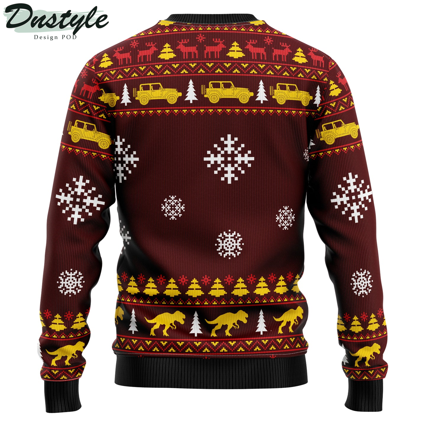Santassic Park Ugly Christmas Sweater