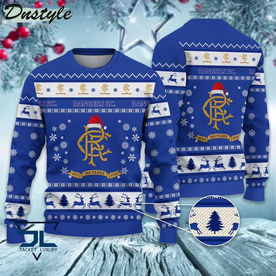 Rangers F.C. ugly christmas sweater