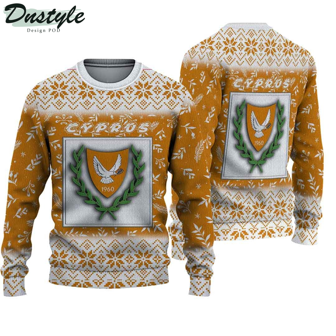 Cyprus Knitted Ugly Christmas Sweater