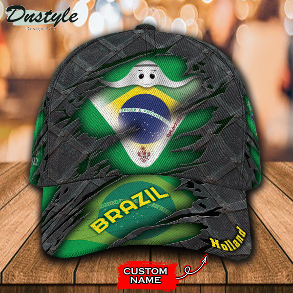 Brazil World Cup 2022 Personalized Classic Cap