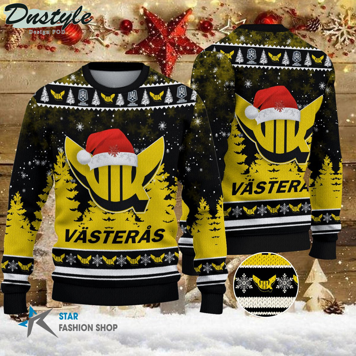 VIK Västerås HK ugly christmas sweater