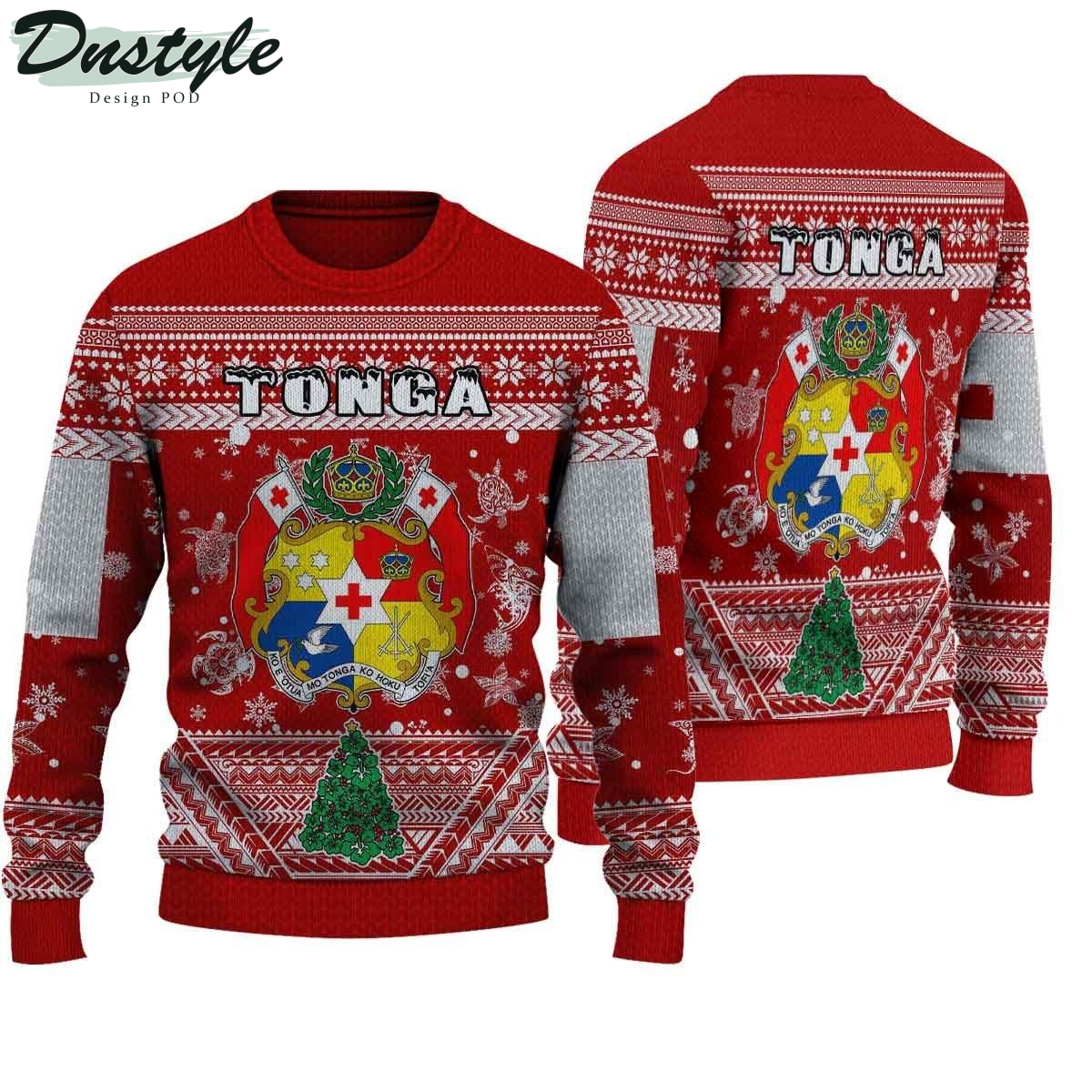 Tonga ugly christmas sweater