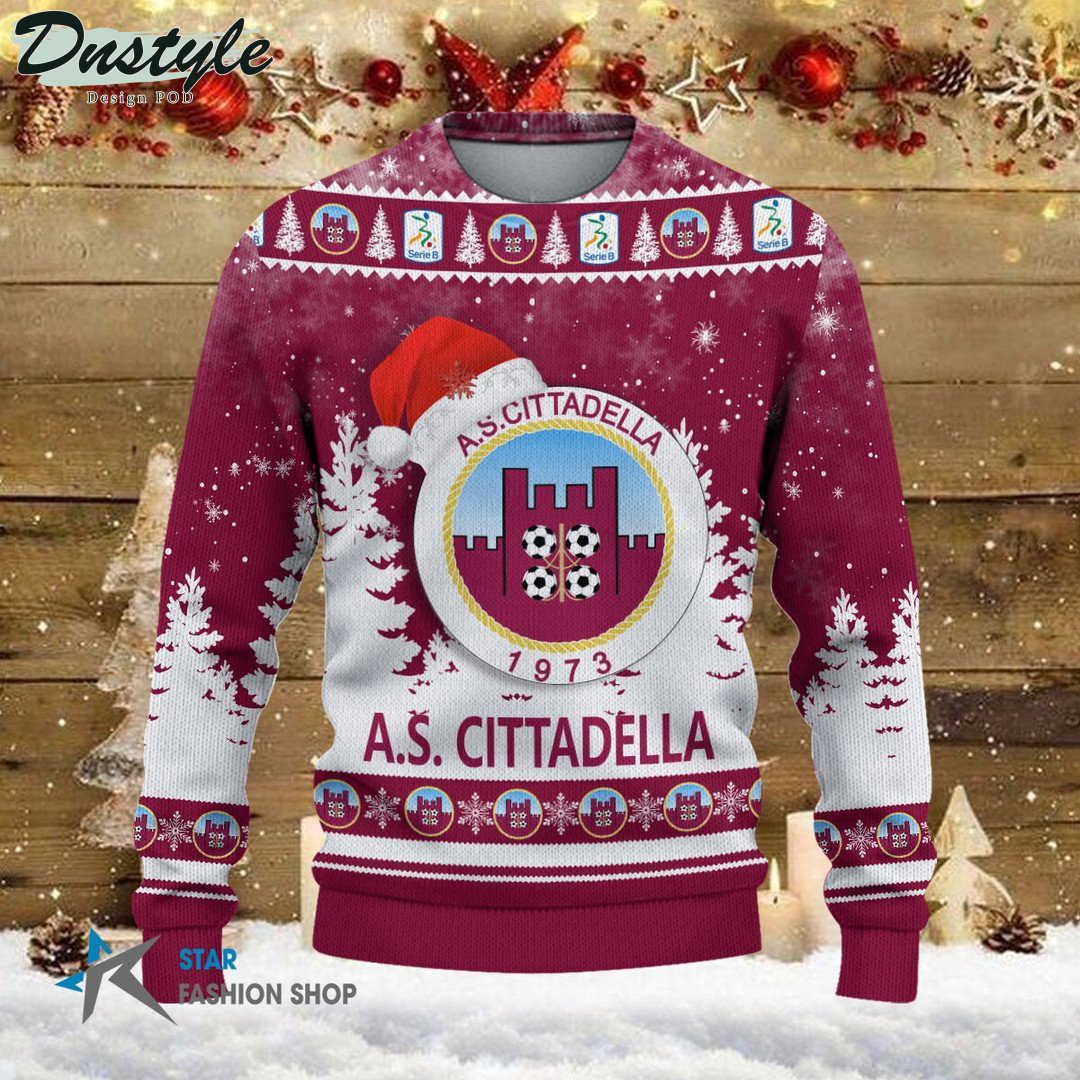 A.S. Cittadella 1973 brutto maglione natalizio