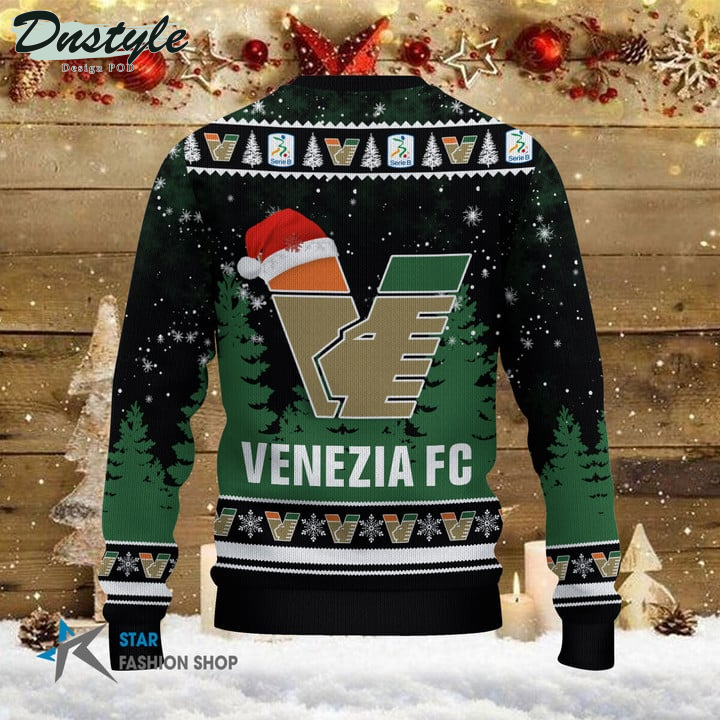Venezia FC il tuo nome brutto maglione natalizio