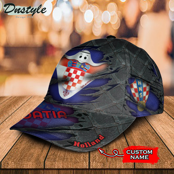 Croatia World Cup 2022 Personalized Classic Cap
