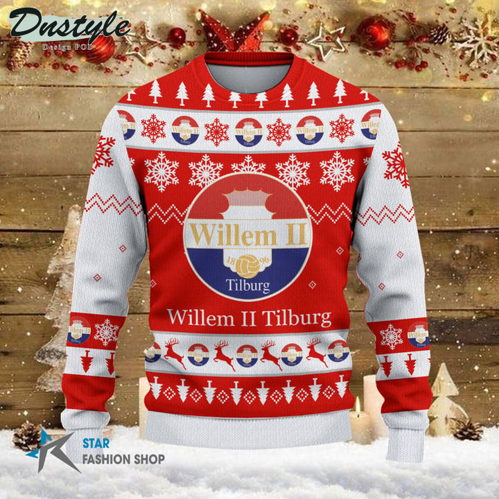 Willem II Tilburg Eredivisie Lelijke Kersttrui