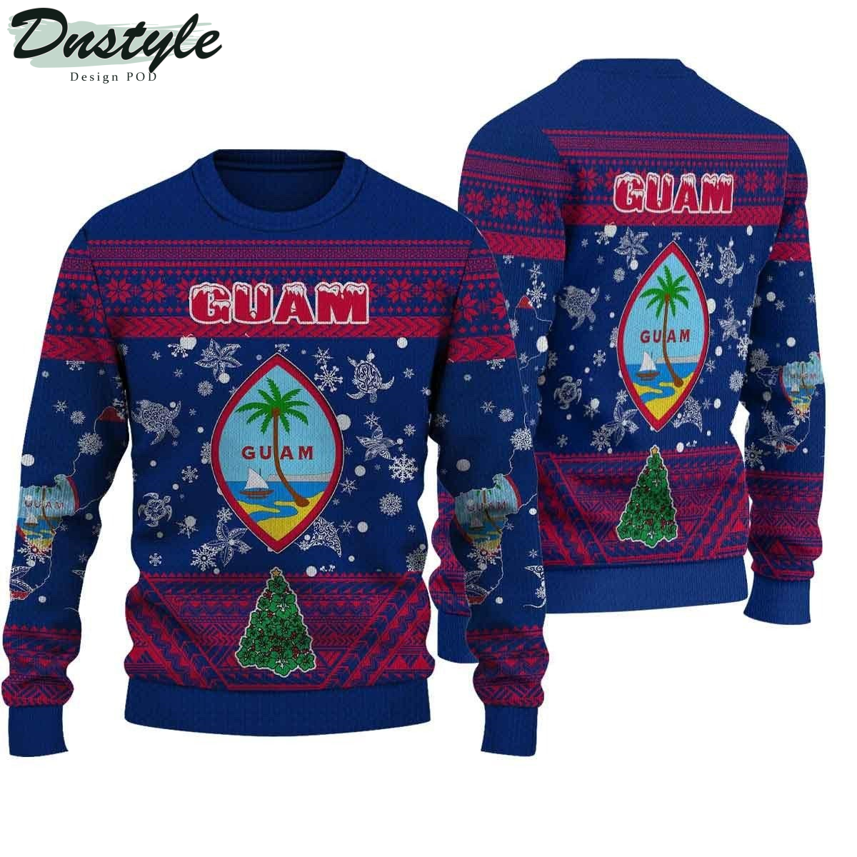 Guam ugly christmas sweater