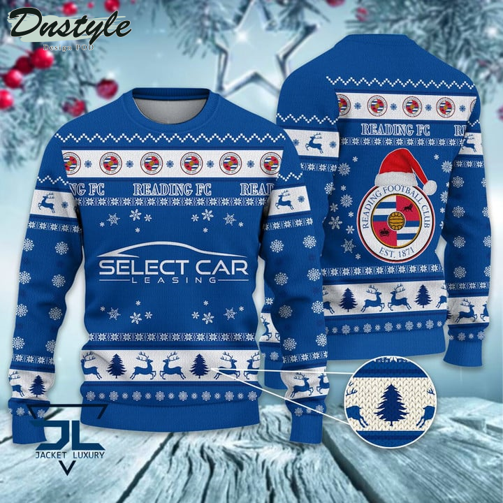 Bristol City Santa Hat Ugly Christmas Sweater