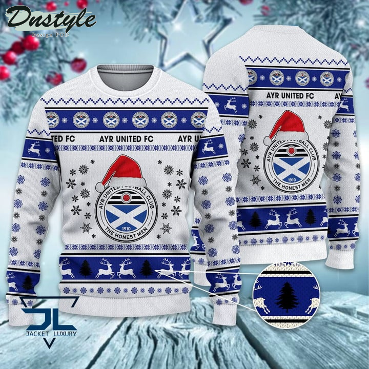 Ayr United F.C Ugly Christmas Sweater