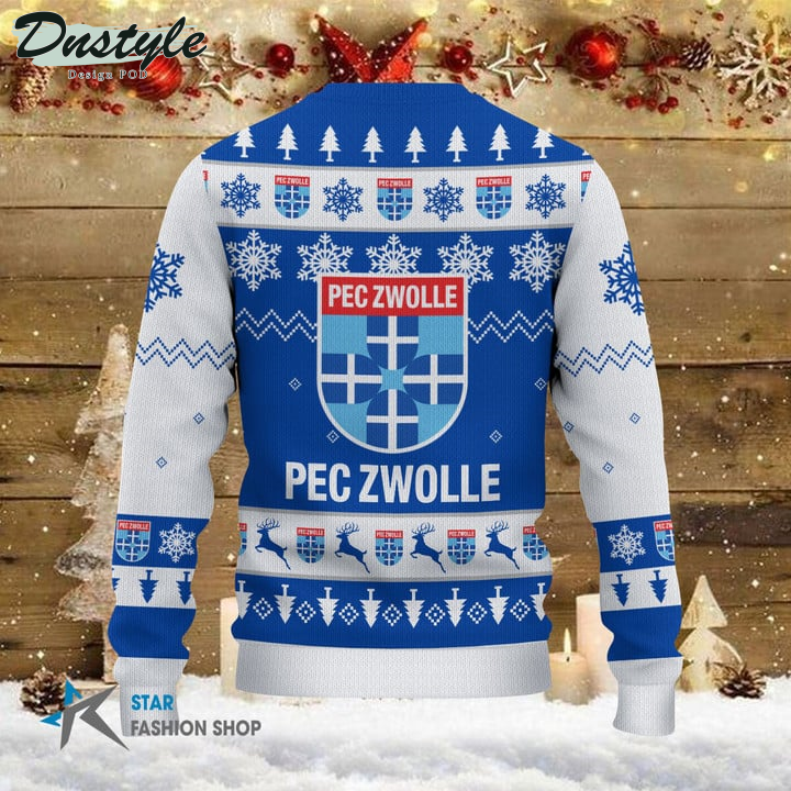 PEC Zwolle Eredivisie Lelijke Kersttrui