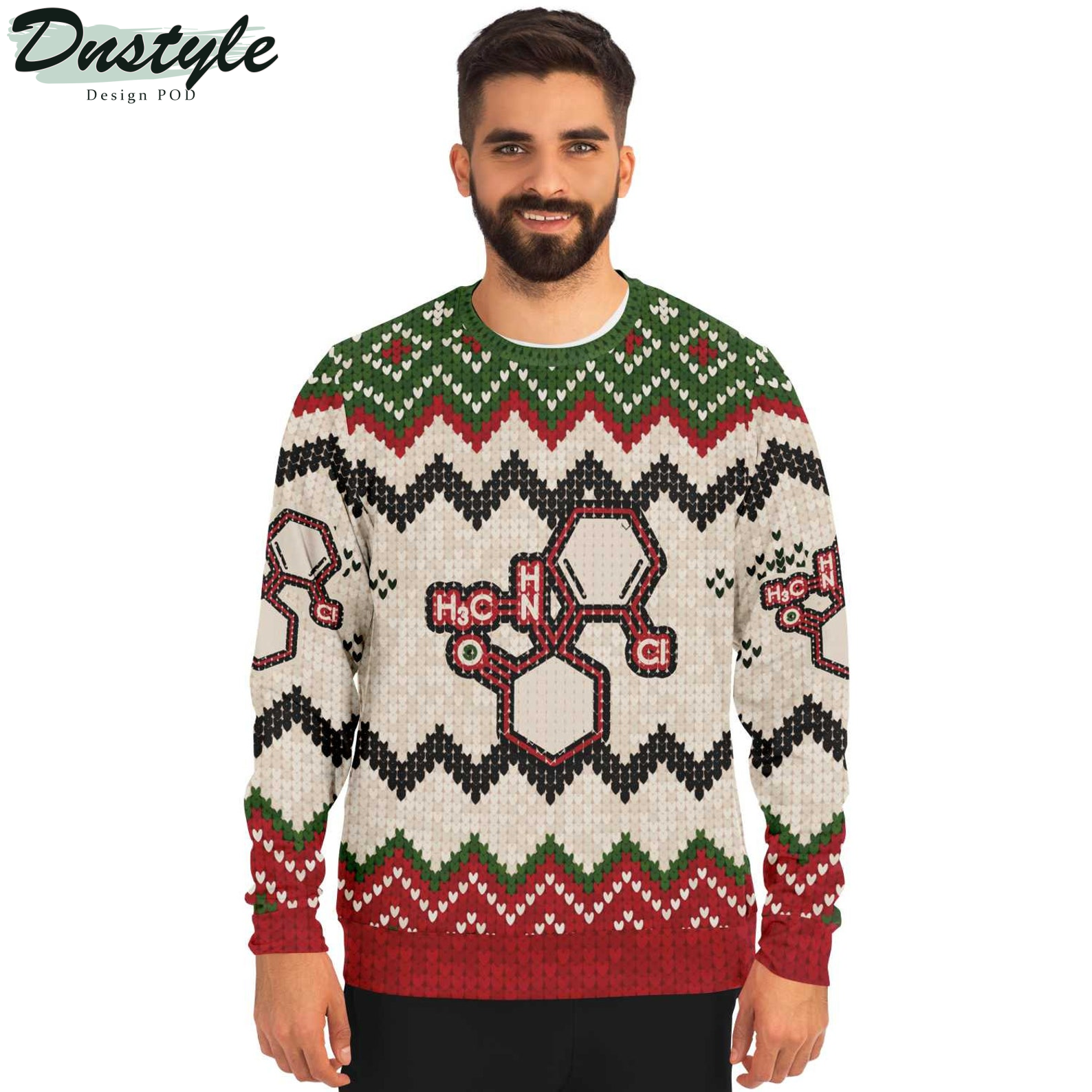 C13H16ClNO 2022 Ugly Christmas Sweater