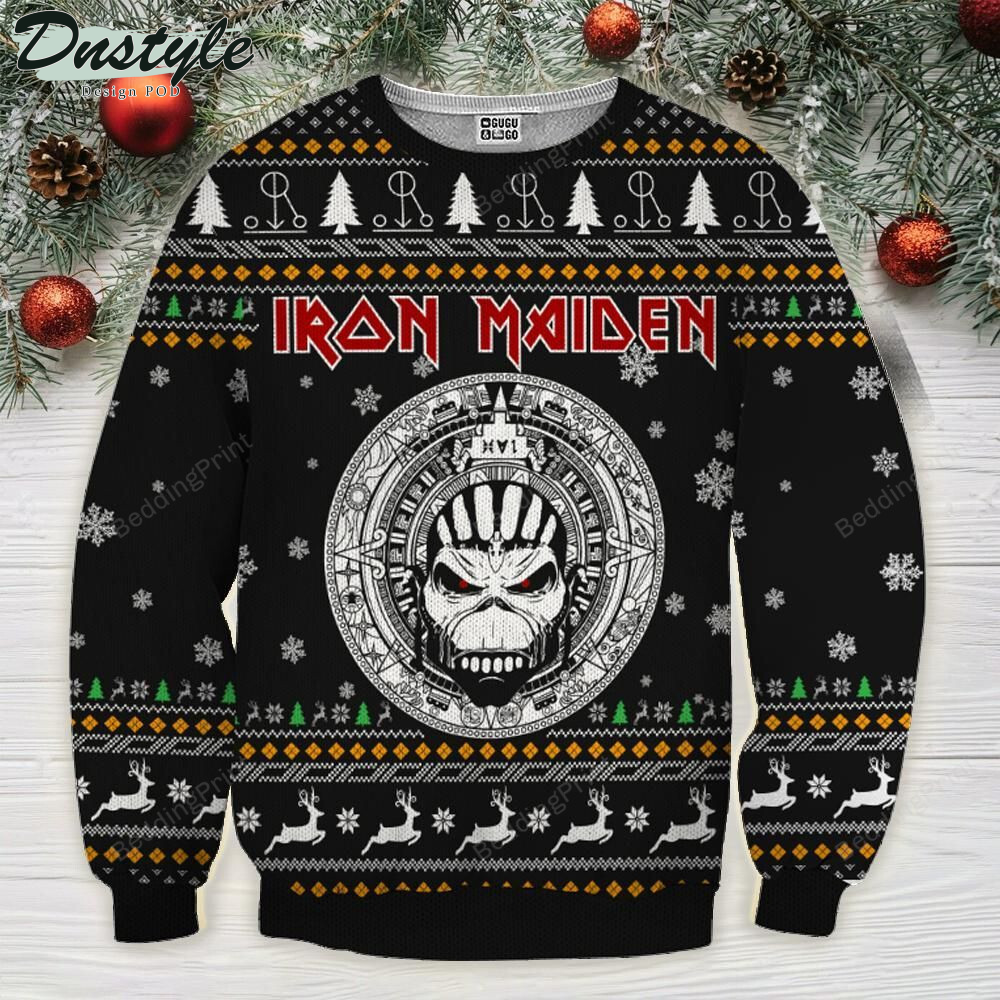 All I Want For Christmas Is Iron Maiden Ugly Sweater
