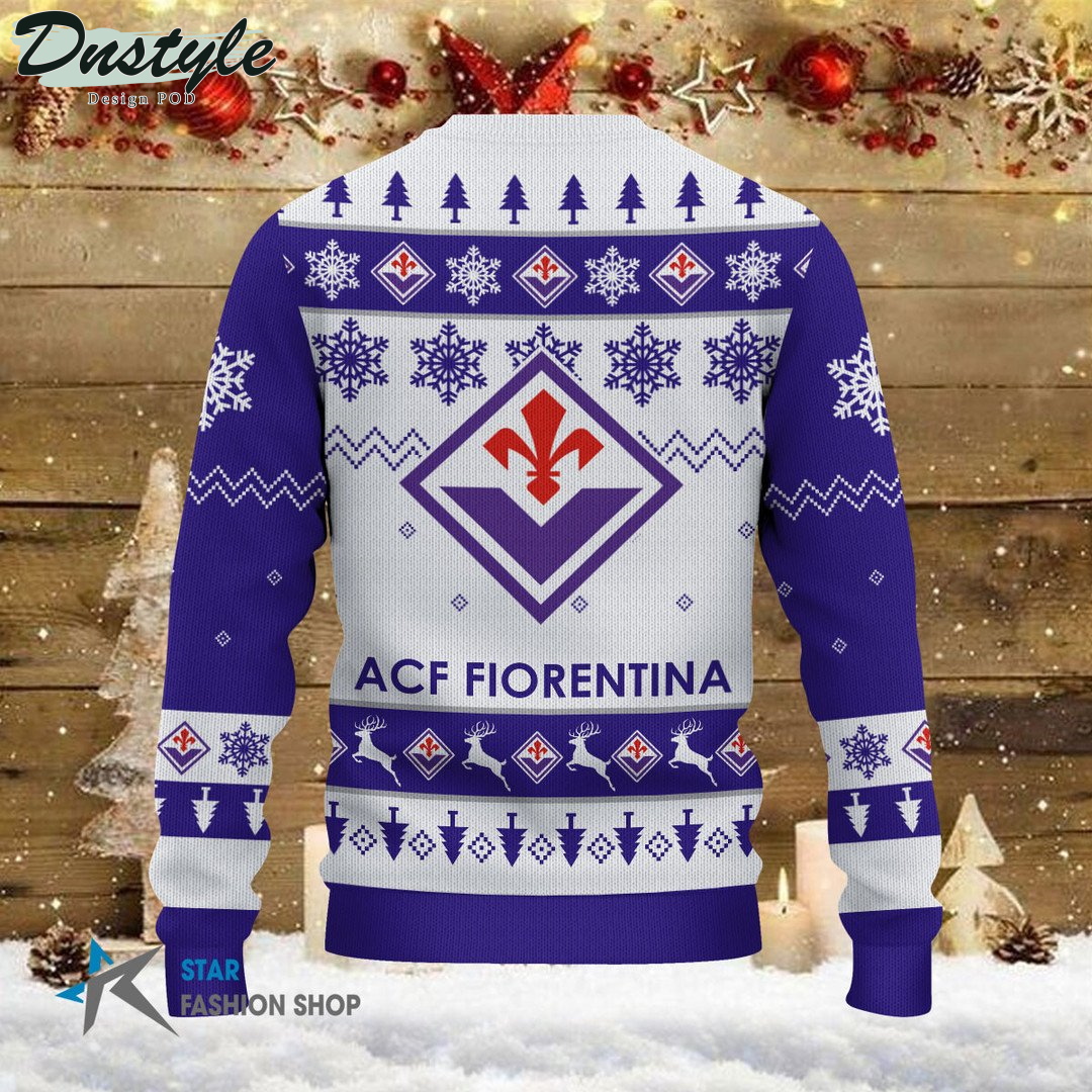 ACF Fiorentina ugly christmas sweater