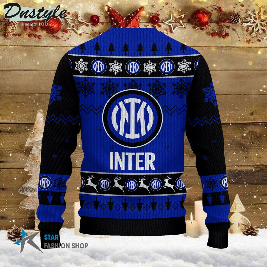 Inter ugly christmas sweater