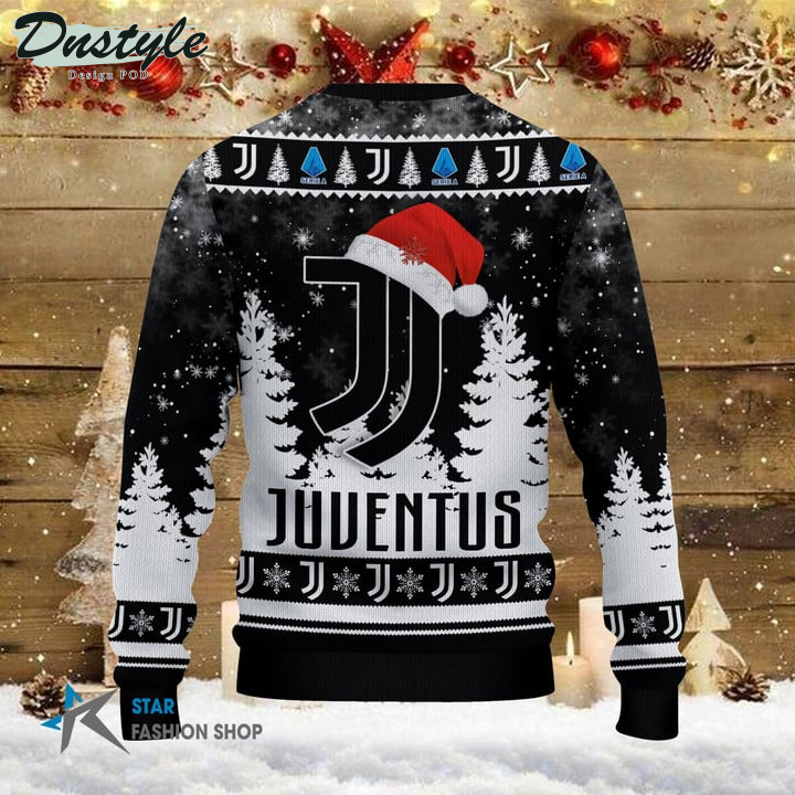 Juventus il tuo nome brutto maglione natalizio