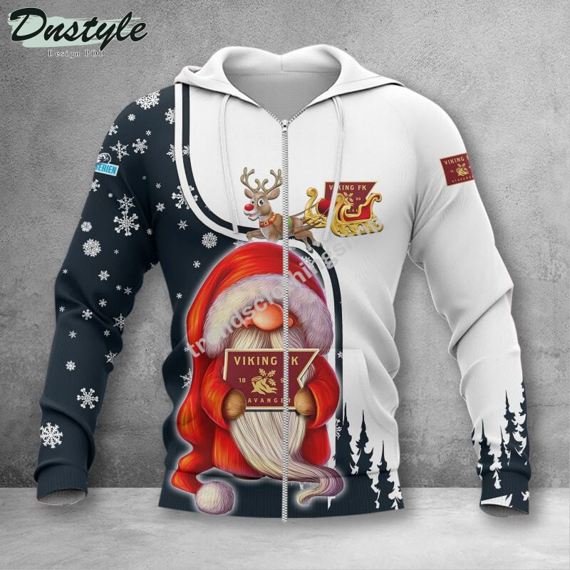 Viking Fotballklubb christmas 2022 all over printed hoodie