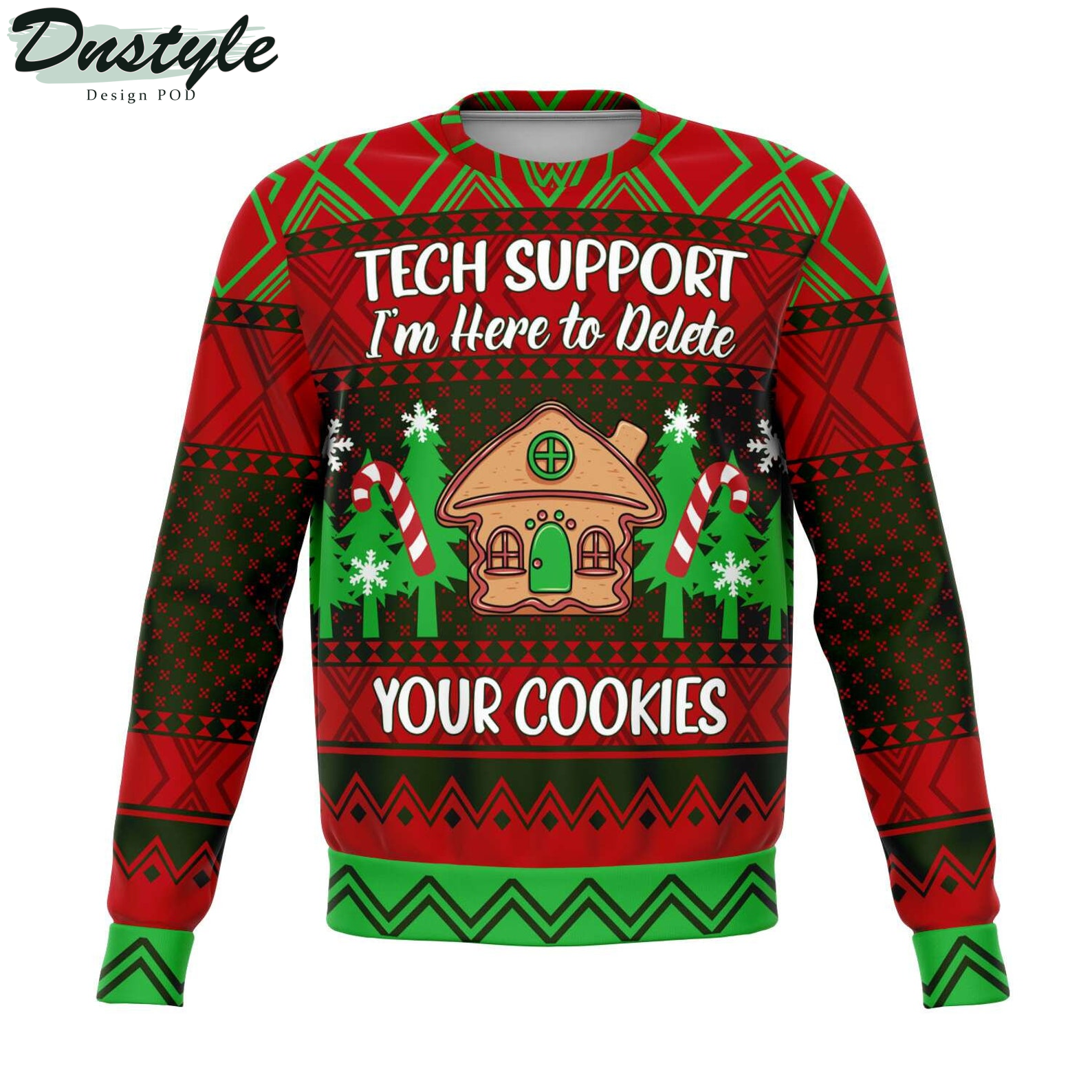 Tech Support 2022 Ugly Christmas Sweater