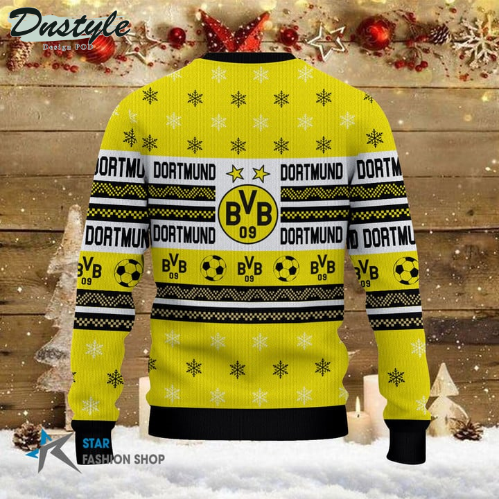 Borussia Dortmund Hässlicher Weihnachtspullover