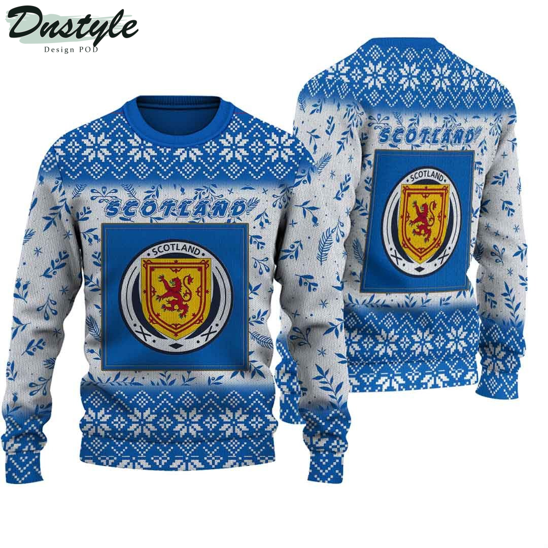Scotland Knitted Ugly Christmas Sweater