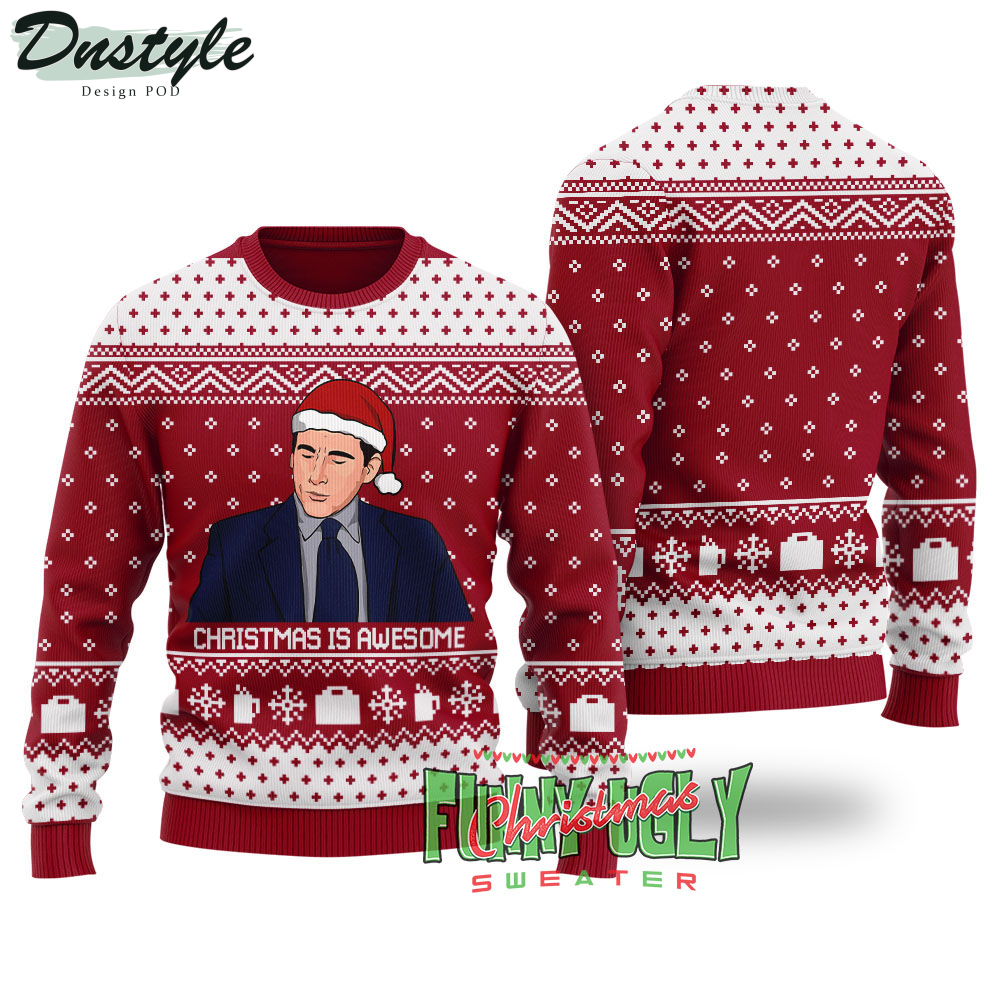 Is Awesome The Office Movie Ugly Christmas Sweater