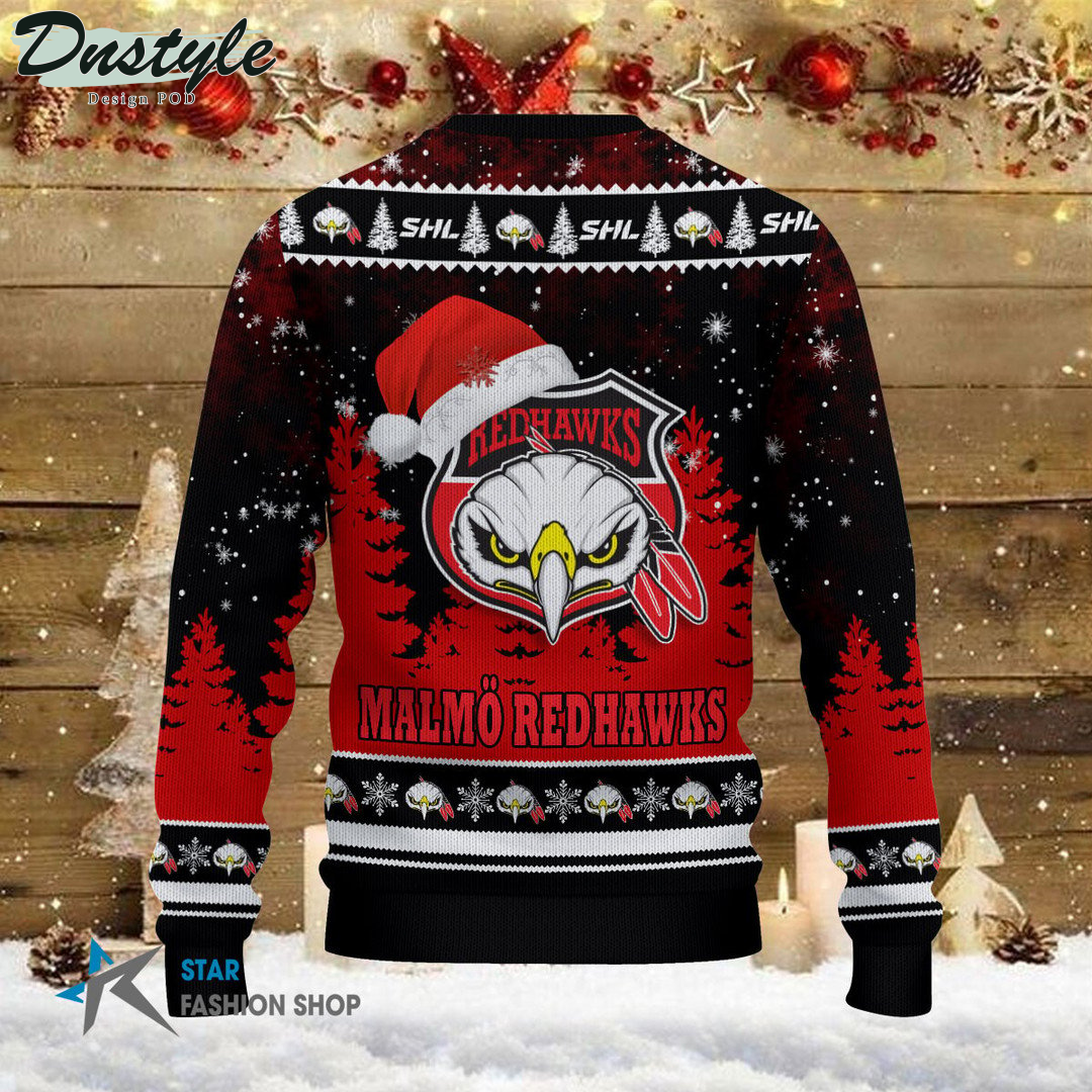 Malmo Redhawks ugly christmas sweater