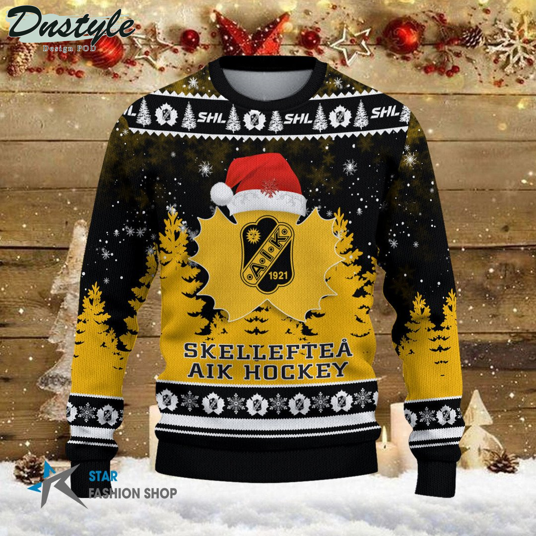 Skelleftea AIK ugly christmas sweater