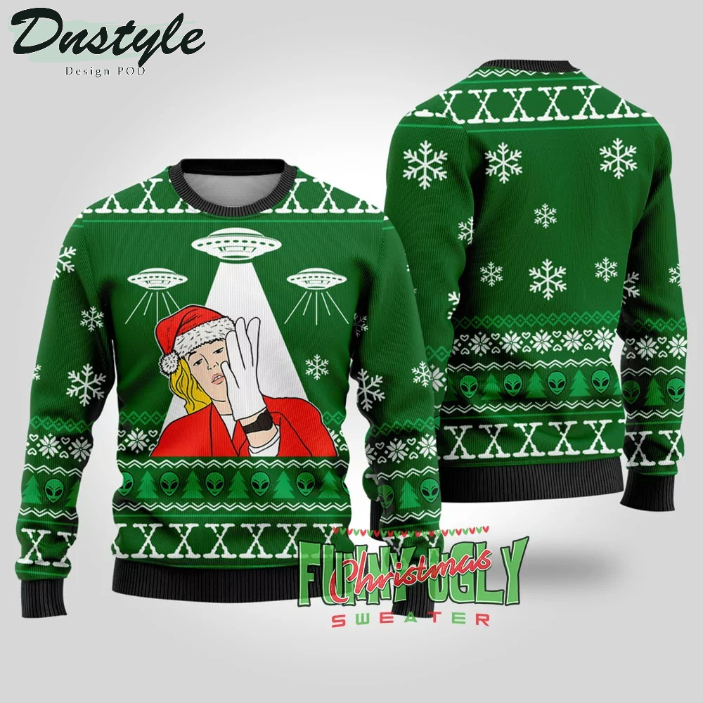 Samuel Jackson Beer Ugly Christmas Sweater