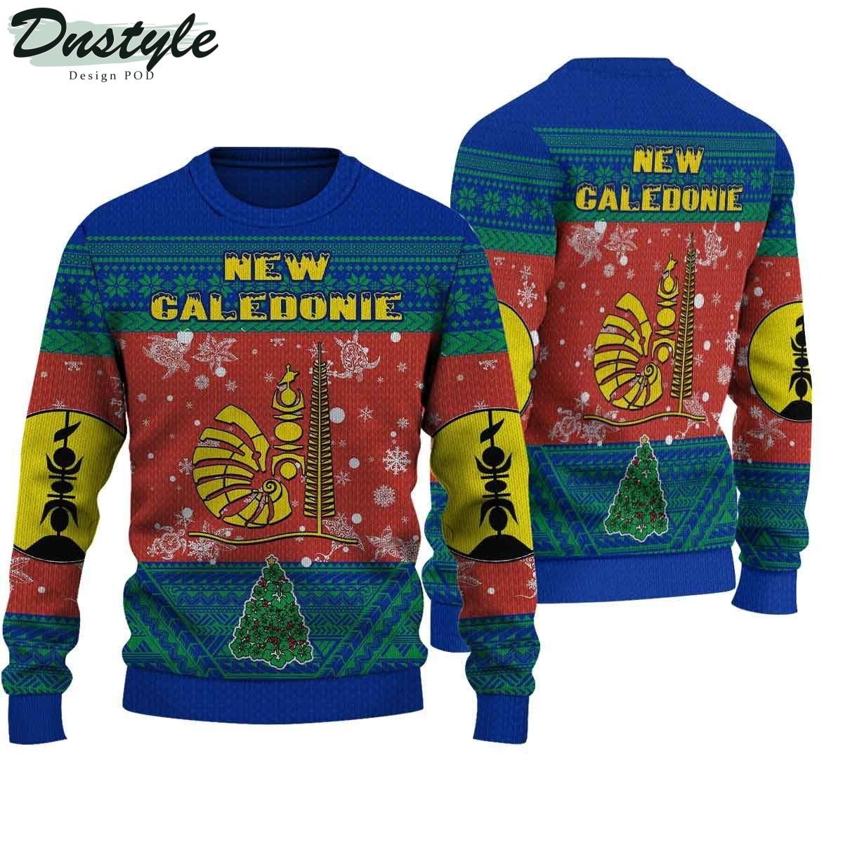 New Caledonia ugly christmas sweater