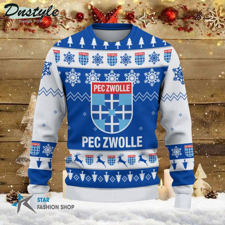 PEC Zwolle Eredivisie Lelijke Kersttrui