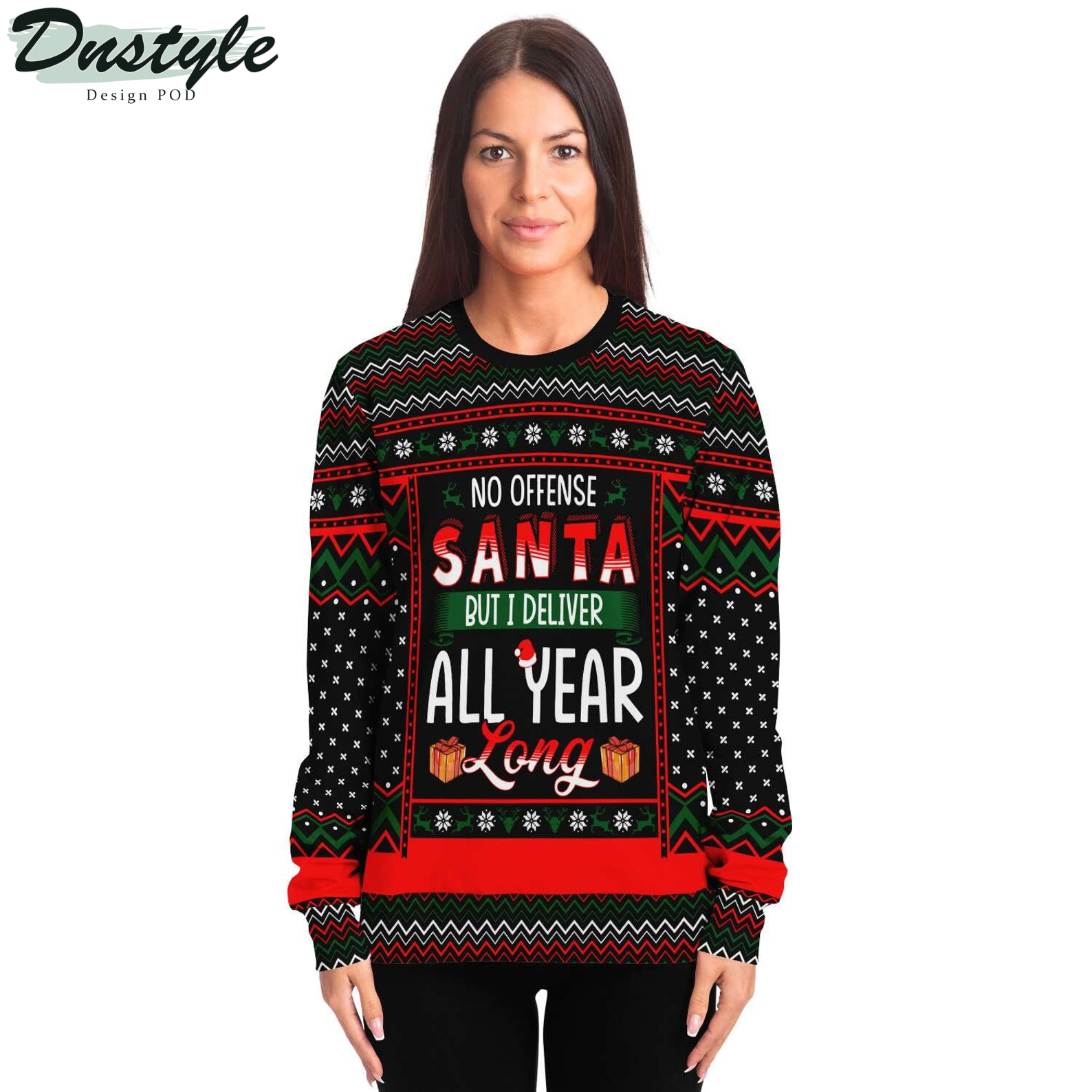 I Deliver All Year Long 2022 Ugly Christmas Sweater
