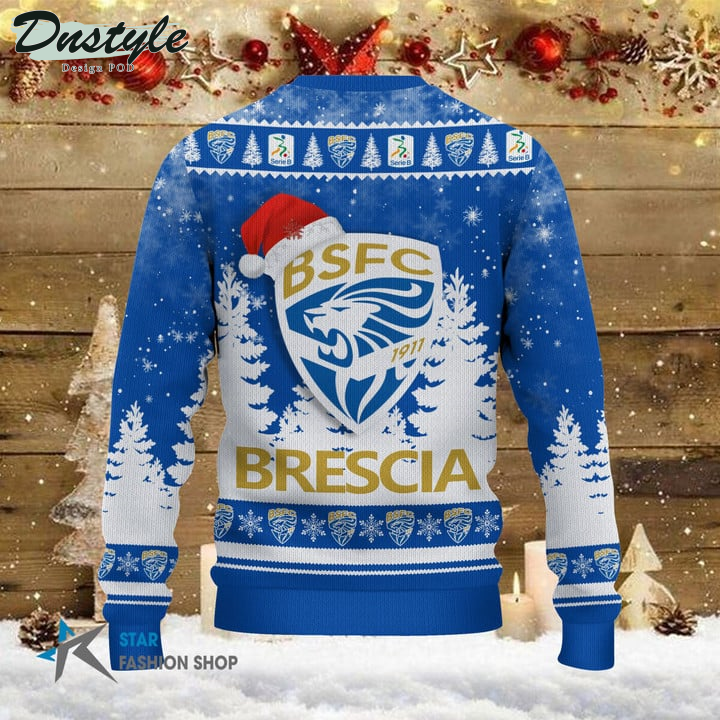 Brescia Calcio il tuo nome brutto maglione natalizio