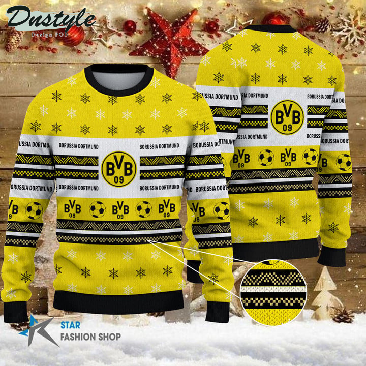 Borussia Dortmund II Hässlicher Weihnachtspullover