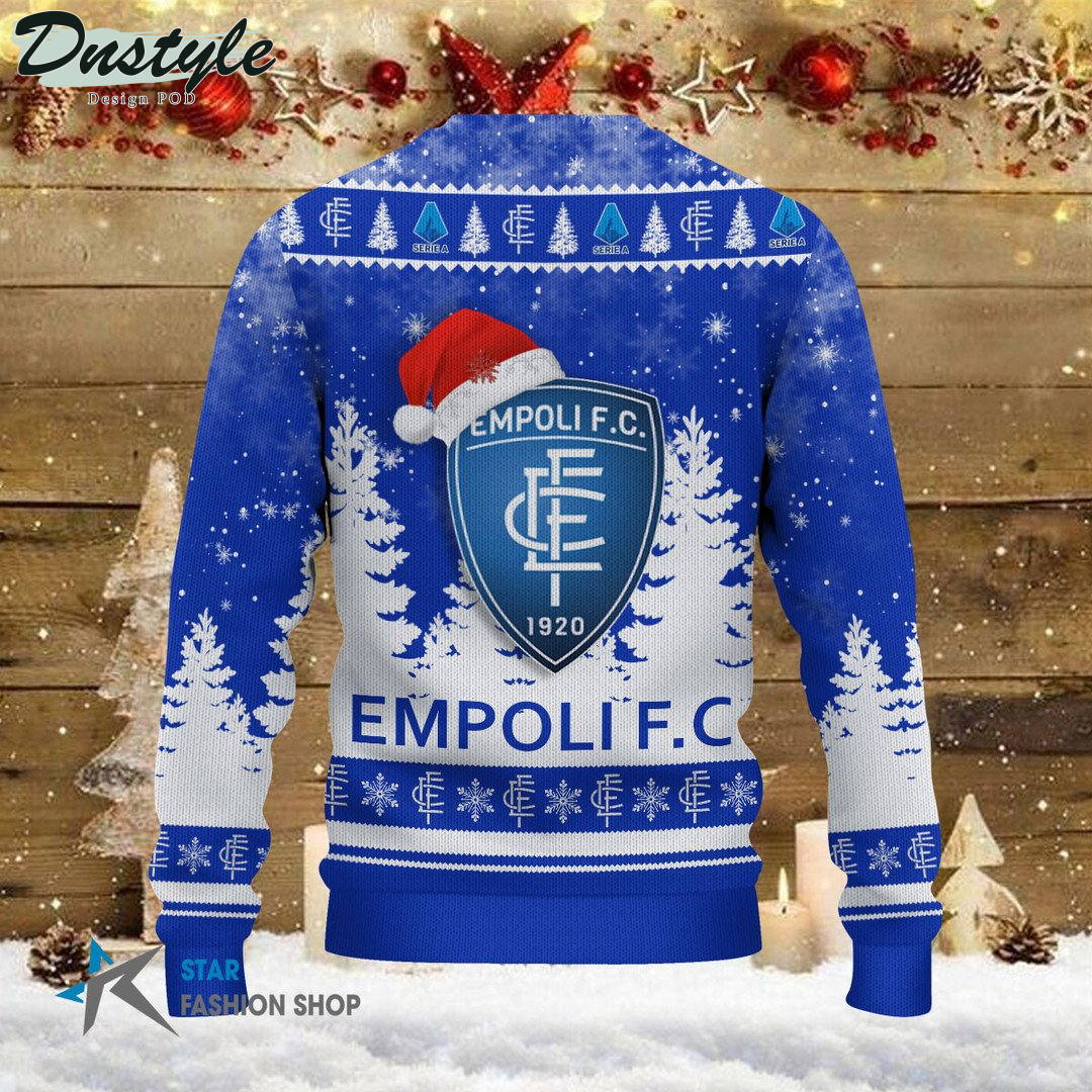 Empoli FC brutto maglione natalizio