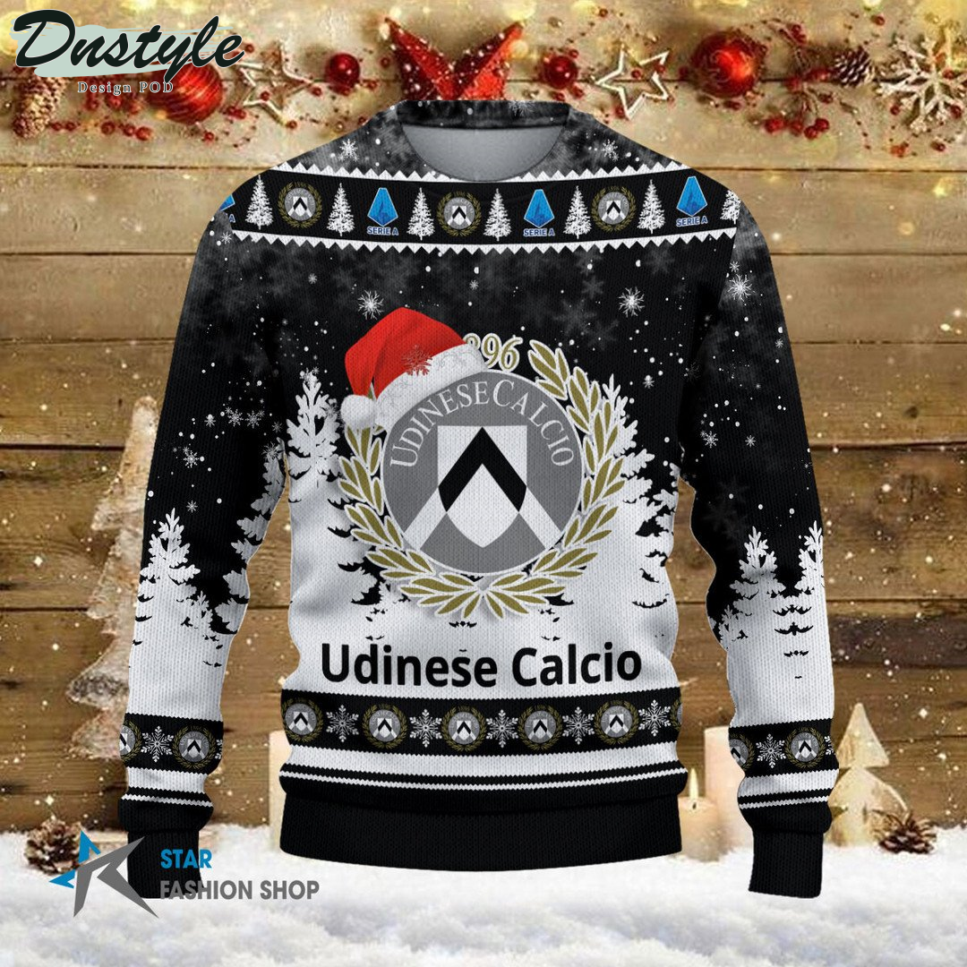 Udinese Calcio 1896 brutto maglione natalizio