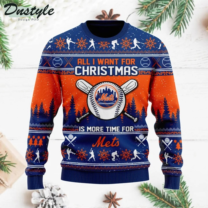 All I want for christmas is more time for Mets ugly sweater
