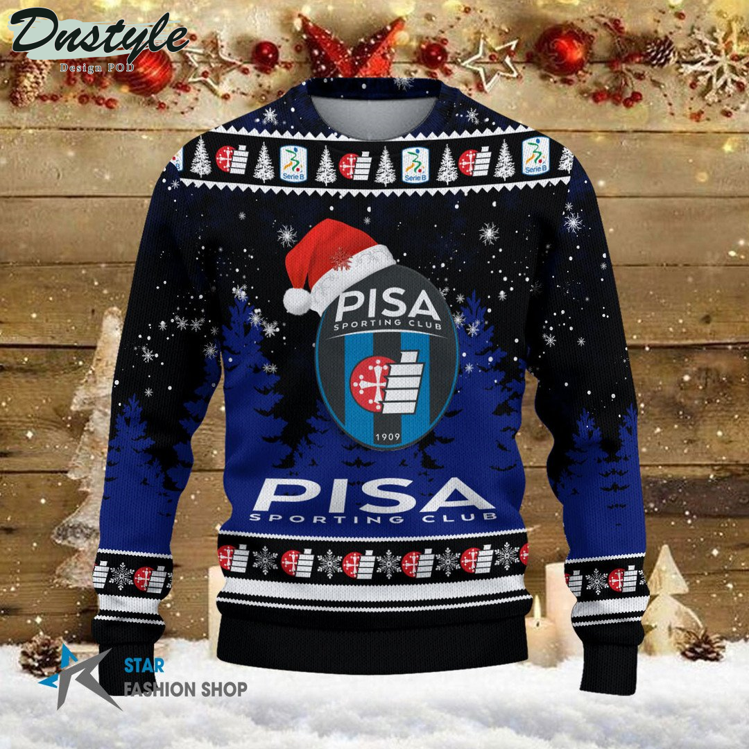 AC Pisa 1909 brutto maglione natalizio