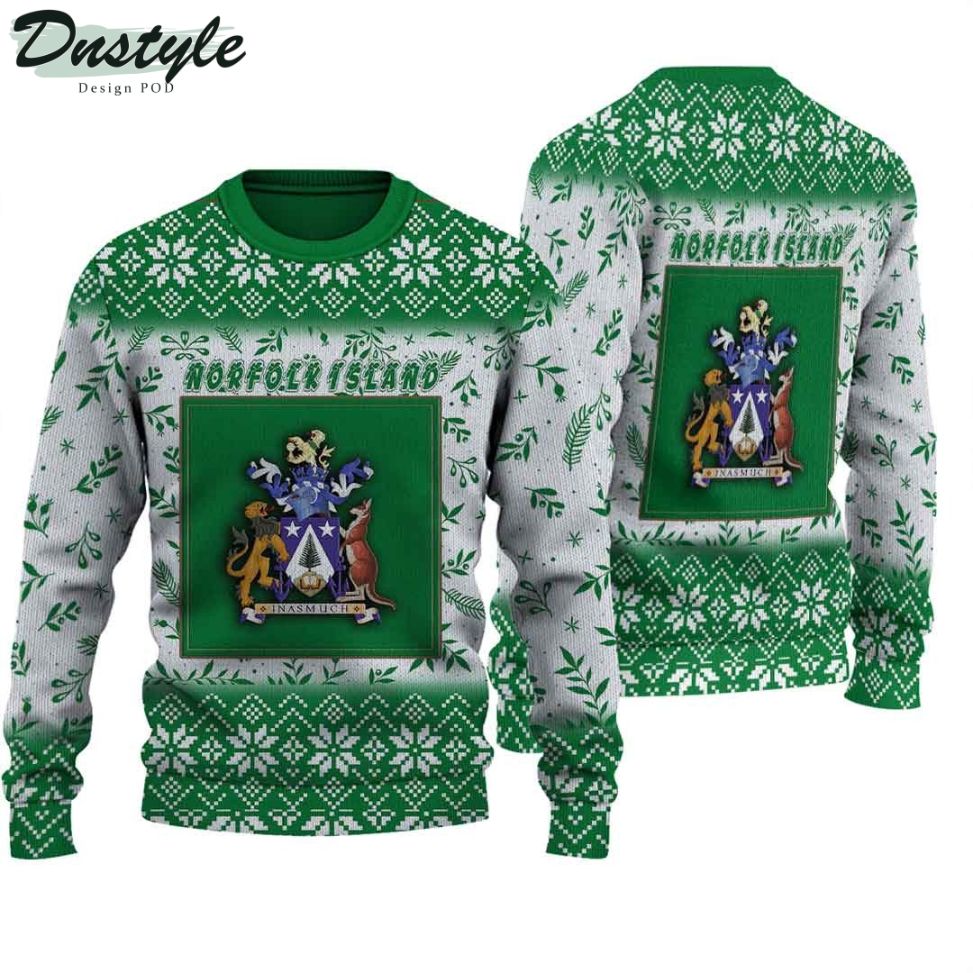 Norfolk Island Knitted Ugly Christmas Sweater