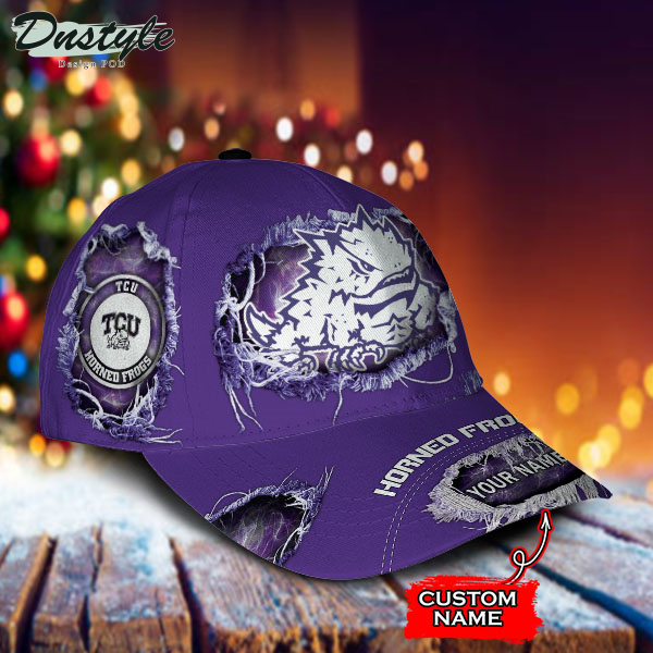 TCU Horned Frogs NCAA Custom Name Classic Cap