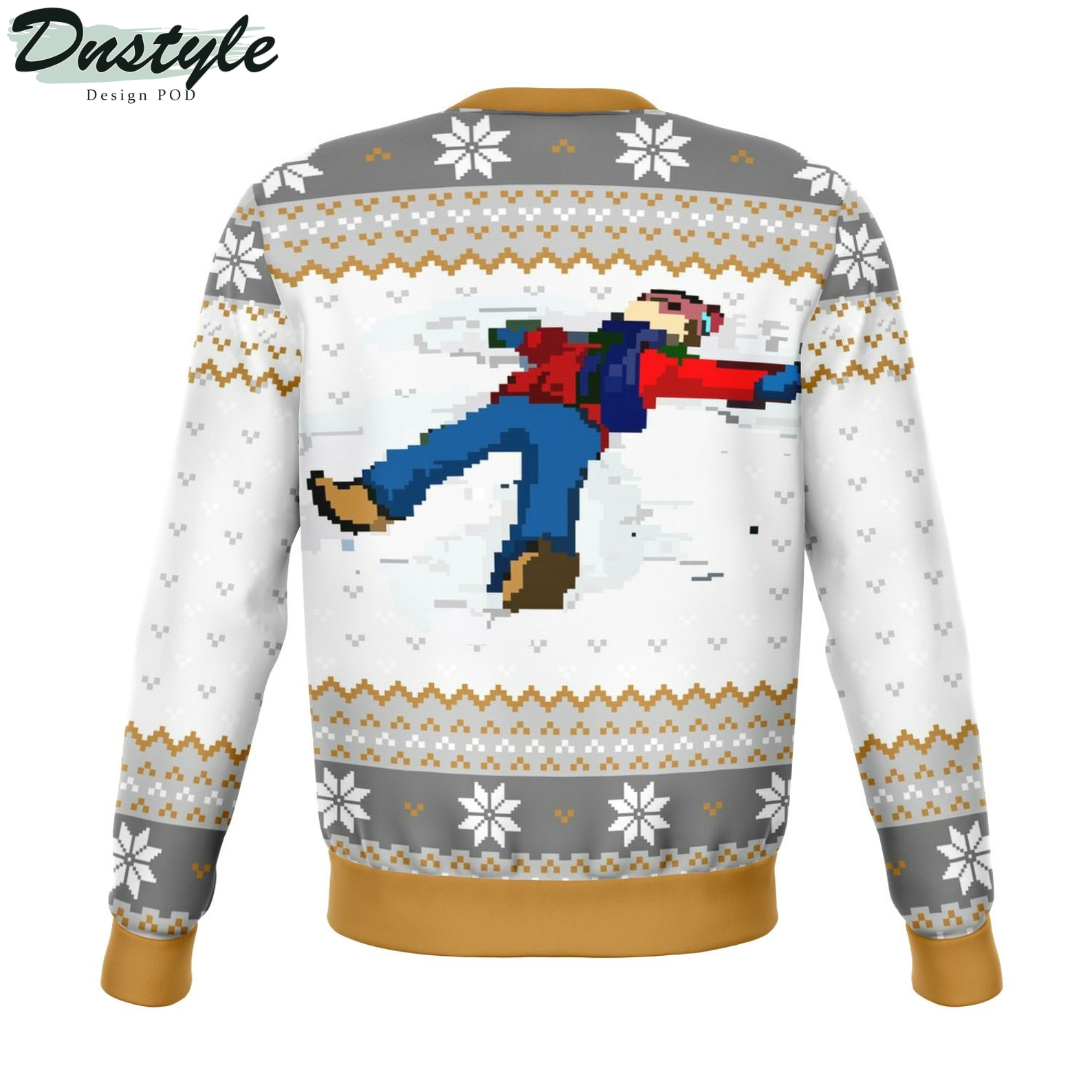 Lets Lie In The Snow And Pretend Dank 2022 Ugly Christmas Sweater