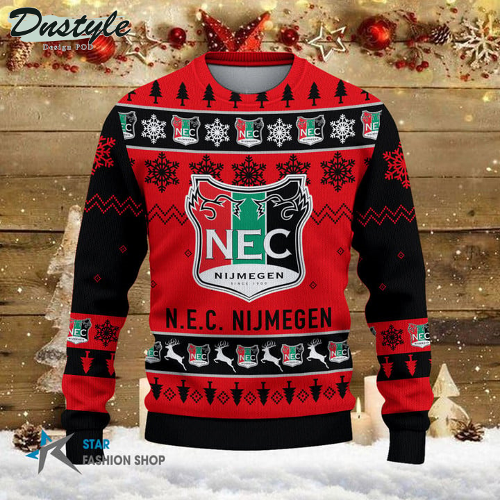 N.E.C. Nijmegen Eredivisie Lelijke Kersttrui