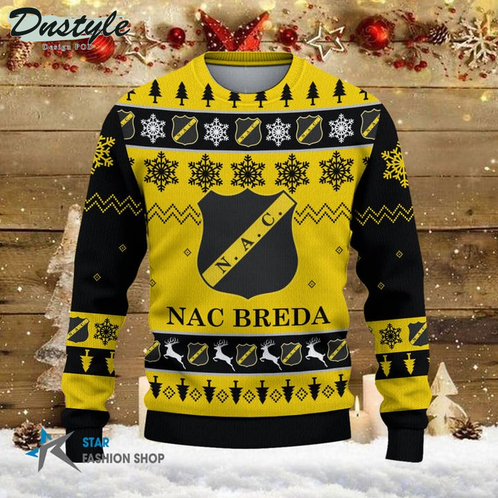 NAC Breda Eredivisie Lelijke Kersttrui