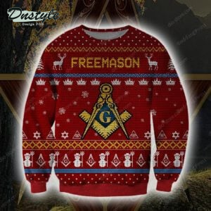 Freemason Knitting Ugly Christmas Sweater
