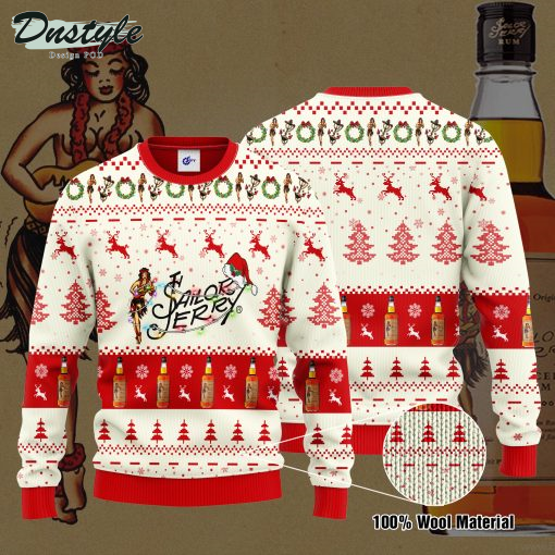 Tequila Patrón Santa Hat Ugly Christmas Sweater